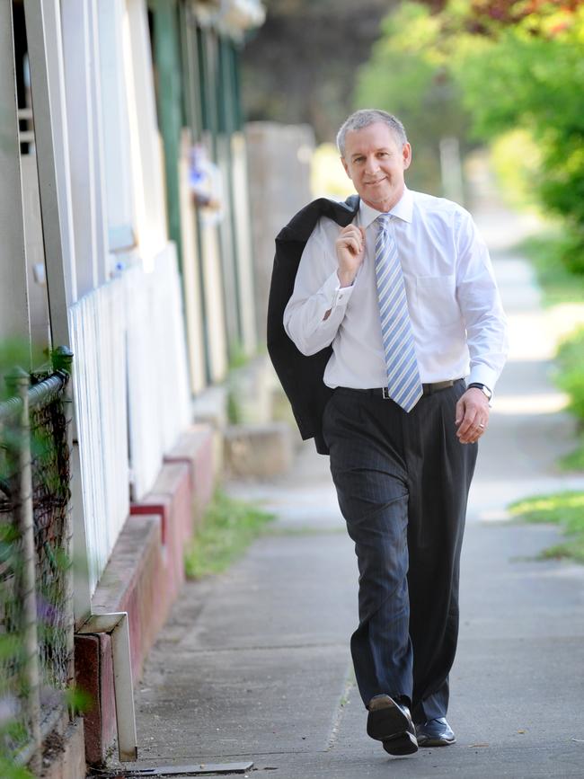 Mr Weatherill days before was sworn in as Premier in 2011 after Mike Rann stepped down. Picture: File