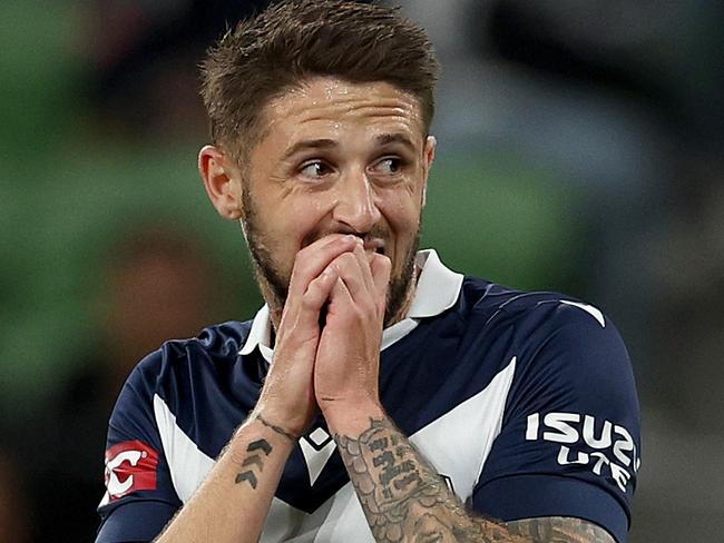 Jake Brimmer spent four seasons with Melbourne Victory. Picture: Jonathan DiMaggio/Getty Images
