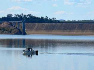 BLOOMING BOONDOOMA: Dam levels are finally back up to over forty per cent. Picture: Kate McCormack