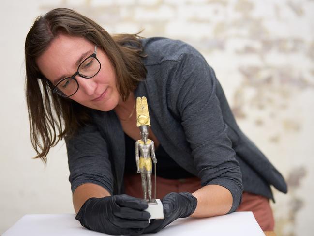 Dr Marie Vandenbeusch, curator of funerary, culture of the Nile Valley at the British Museum’s department of Egypt and Sudan. Picture: Josh Caius