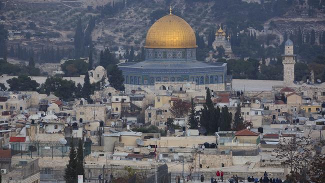 A view of Jerusalem's old city. Picture: Oded Balilty