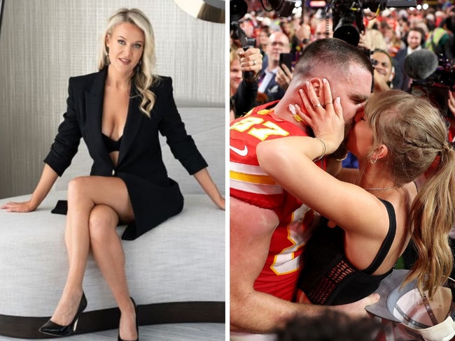 Obvious reason Taylor Swift and Travis Kelce won’t last. Picture: Getty Images