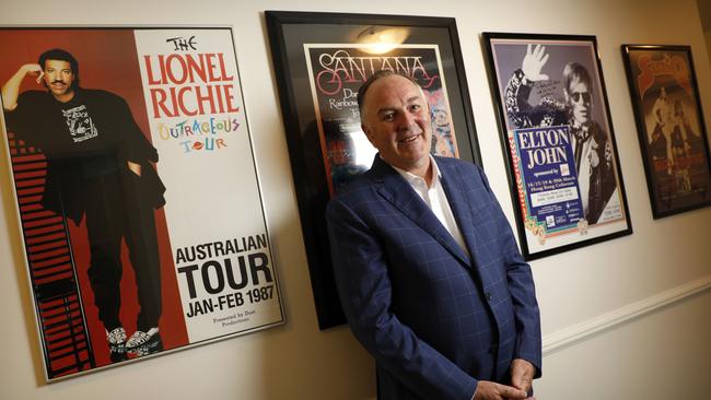 Harley Medcalf was Barry Humphries’ manager for 20 years. Picture: Chris Pavlich/The Australian