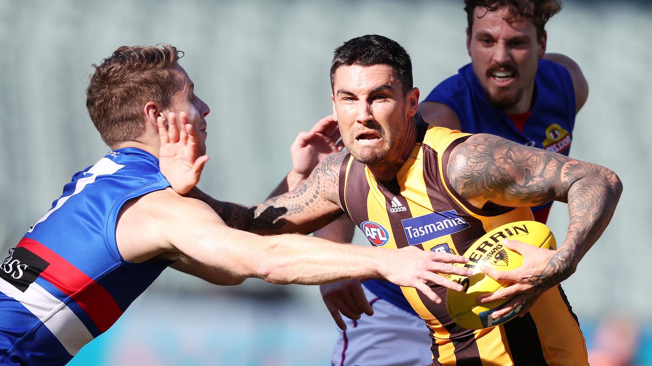 Chad Wingard will play his first game of the year for Hawthorn on Easter Monday. Picture: Sarah Reed