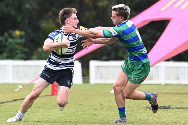 Charlie Johnstone. GPS v Brothers Colts club rugby 1. Saturday June 1, 2024. Picture, John Gass