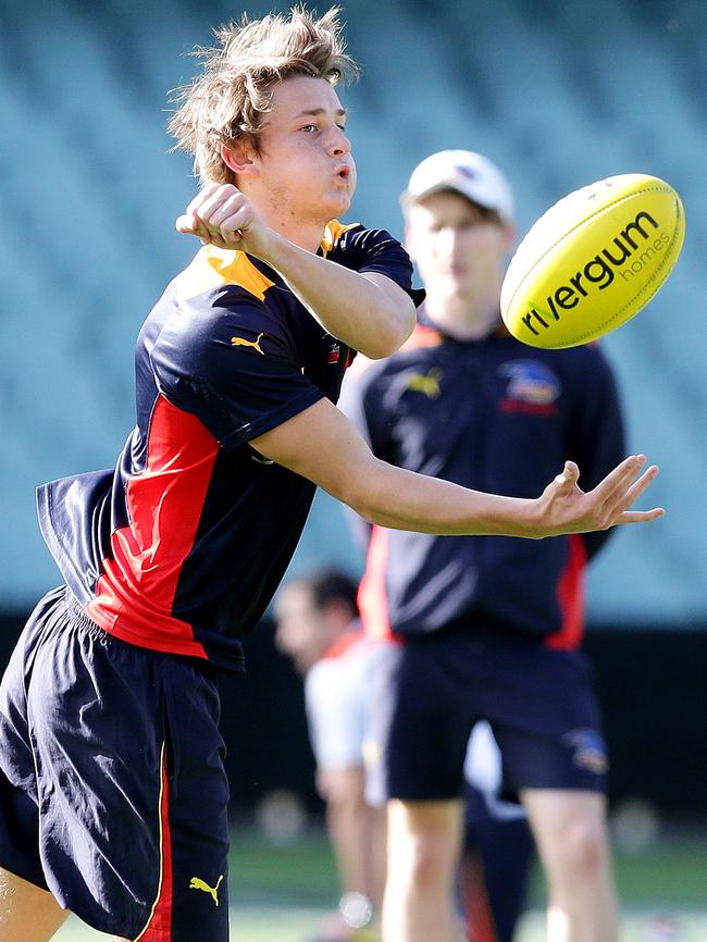 Rising SuperCoach star Matt Crouch. Picture: Sarah Reed