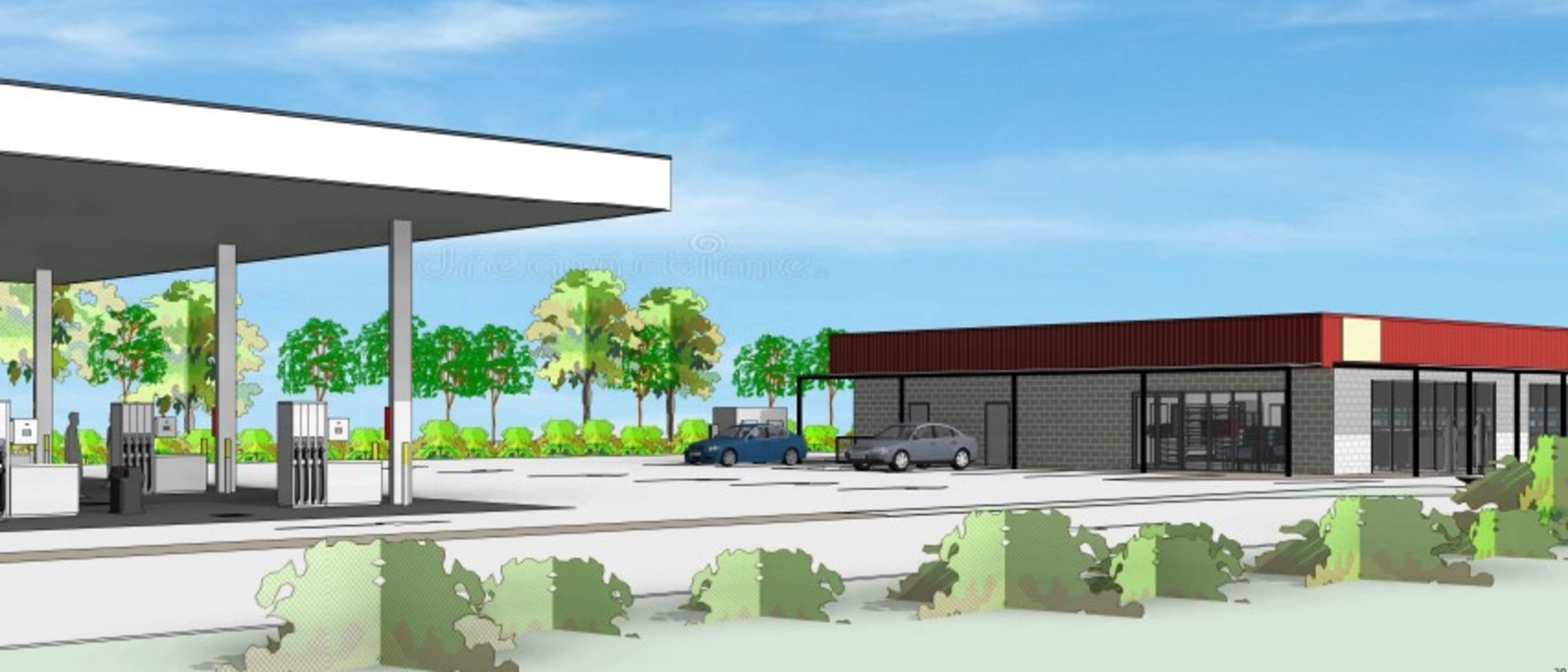 Plans have been lodged for a proposed new service station to be built at Raglan, which would see the Raglan Tavern repurposed.