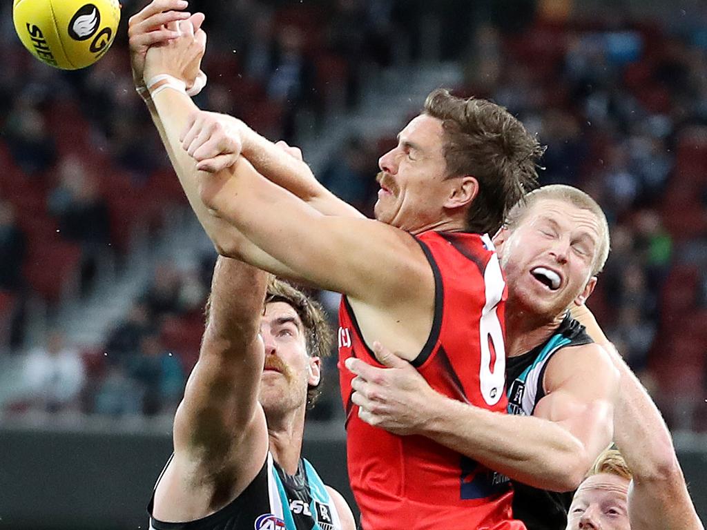 Joe Daniher played four games in 2020.