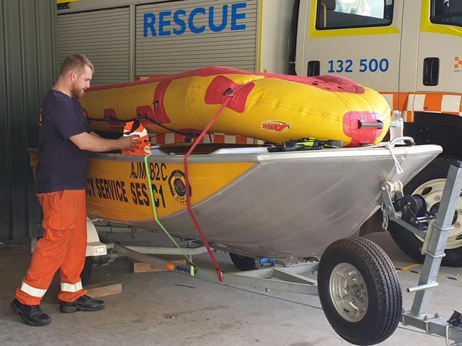 DEPLOYED: State Emergency Service Lismore Unit will deploy four swiftwater technicians including Harley Armstrong, to join three other flood rescue teams from the Northern Rivers who are going to the Mod-North Coast on March 19, 2021, where they will assist with flood and storm damage work.