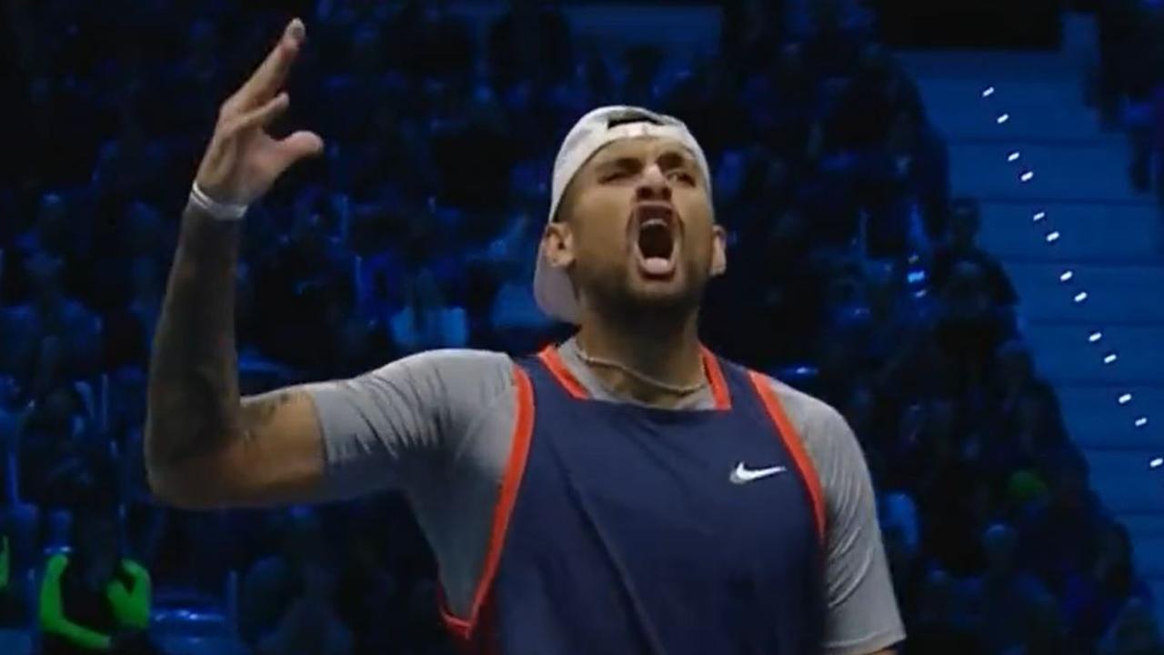 Nick Kyrgios says are you not entertained?