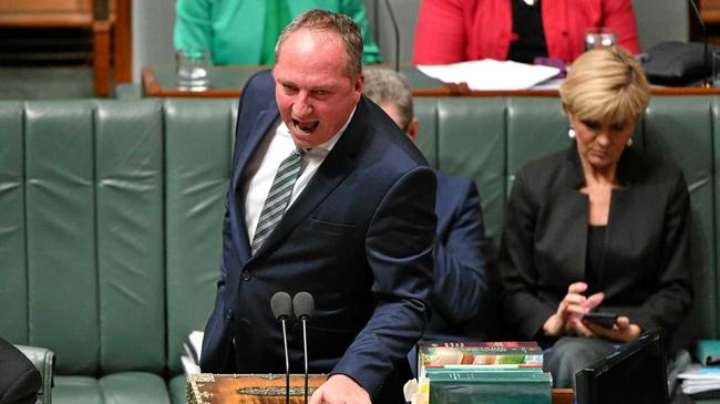 BARNABY TROUBLE: Unless our leaders get back to moral and absolute truth backed by moral character, this never-ending merry-go-round will continue. Picture: MICK TSIKAS