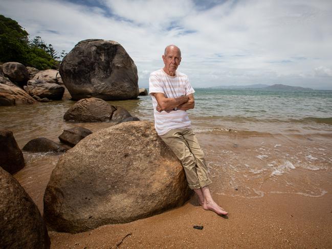 11 January 2019 Townsville Qld - Marine Biologist Dr. Walter Starck on Magnetic Island - Photo: Cameron Laird