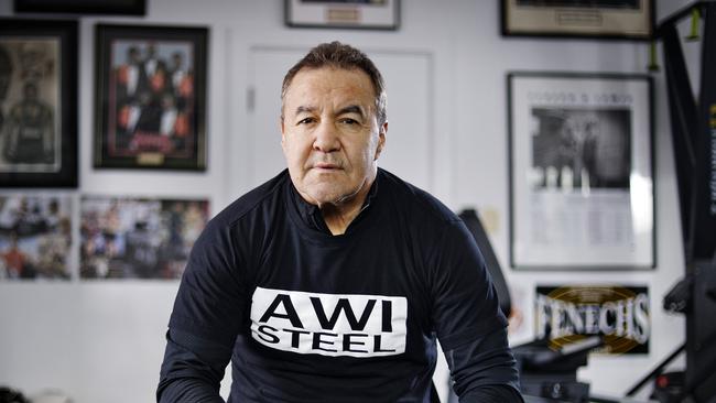 DAILY TELEGRAPH - 31/7/24Champion Australian boxer, Jeff Fenech, pictured at home in Five Dock today.  today. Picture: Sam Ruttyn