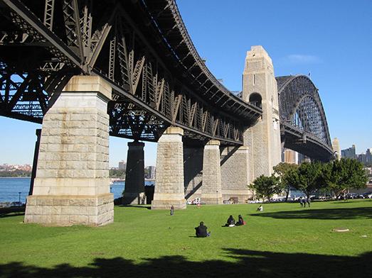 Bradfield Park in Milsons point has become a political battleground