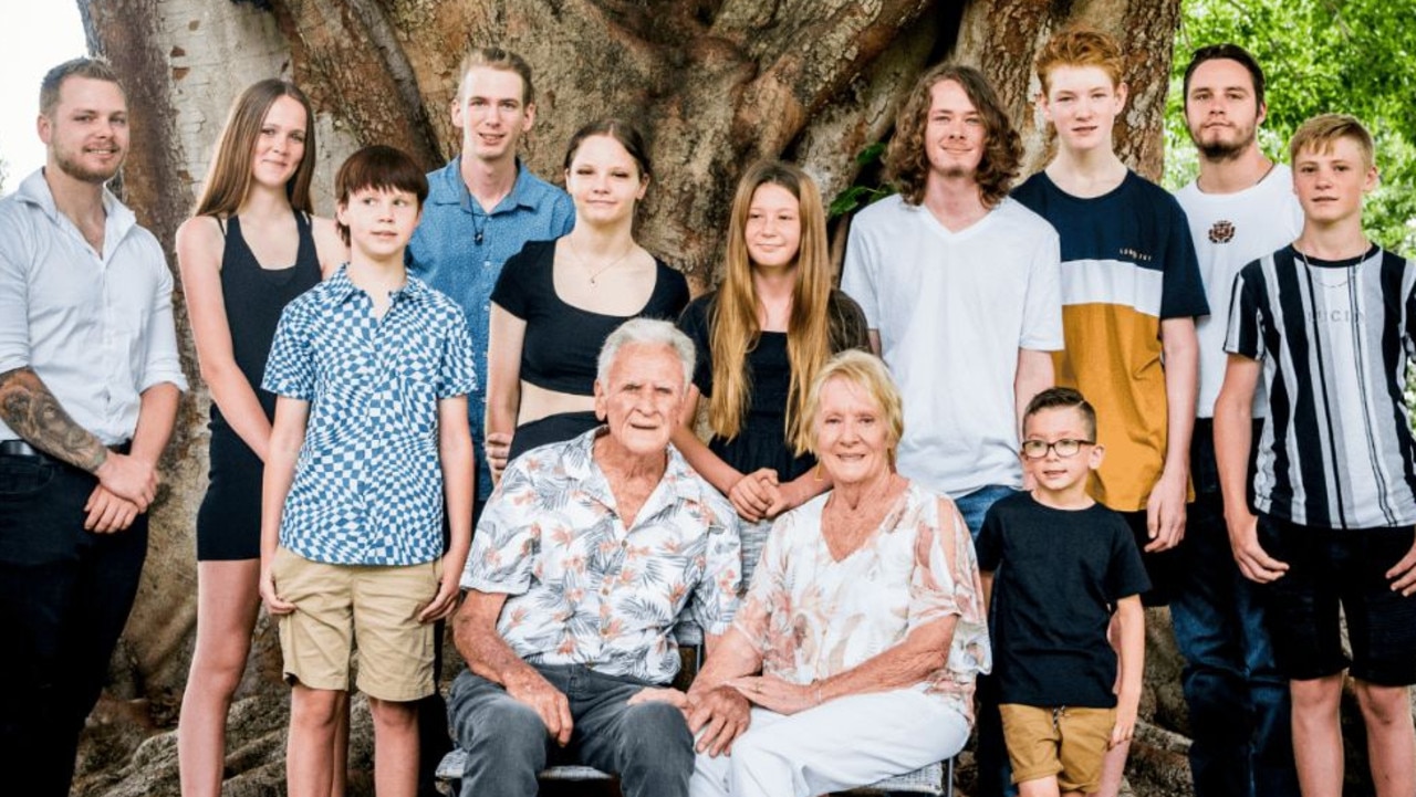 Glenn and Bev, surrounded by their grandchildren, were on their first ever cruise when the unthinkable happened.