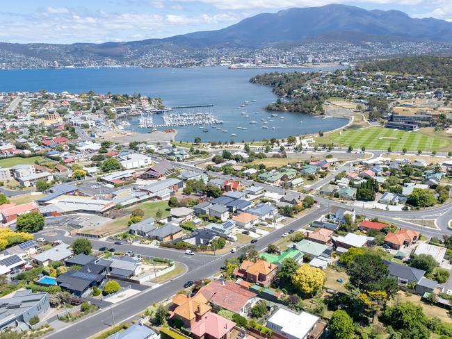 Hobart aerial