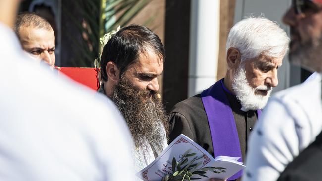 Isaac Royel pictured during the Sunday morning mass at Christ The Good Shepherd Church, Wakeley. Picture: Monique Harmer / Daily Telegraph