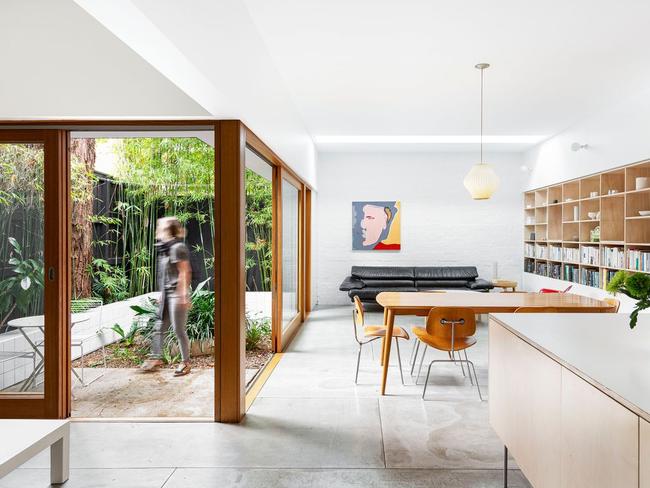 The modernised herit­age-listed Surry Hills 1890s workers’ cottage