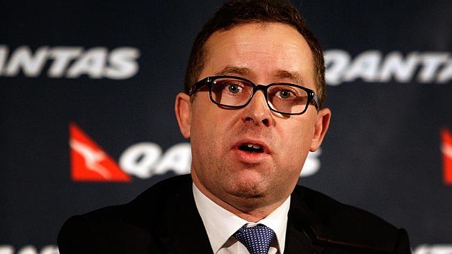 Hot seat ... Qantas chief executive Alan Joyce argues the Flying Kangaroo, like its rival