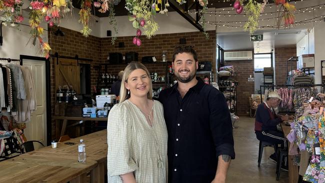 Stone’s Throw owners Hollie Sharples and Jayden Miller.