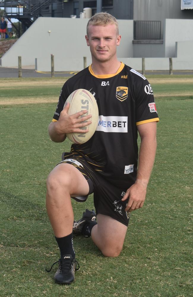 Sunshine Coast Falcons Mal Meninga Cup player for 2023, Blake Ginman. Picture: Eddie Franklin