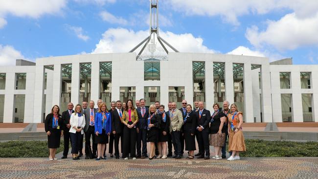 Far North leaders in Canberra on a delegation to advocate for the region's priorities, organised by Advance Cairns, TTNQ and the Chamber of Commerce.