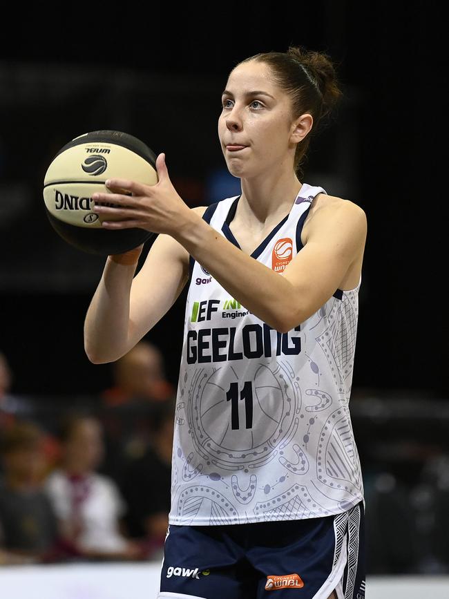 Taylor Mole will sit out the rest of the WNBL season. Picture: Ian Hitchcock/Getty Images