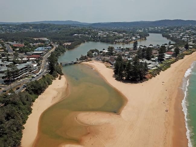 Terrigal Lagoon and Beach were rated ‘poor’ while Wamberal Beach has a ‘good rating’. Picture: Troy Snook