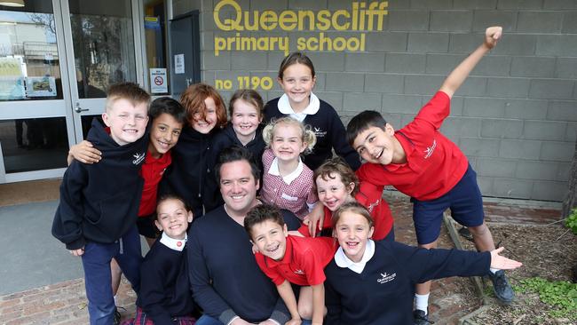 Between 2013 and 2018 enrolment at Queenscliff Primary School increased by 883.3 per cent, faster than any other school in the region. Picture: Glenn Ferguson