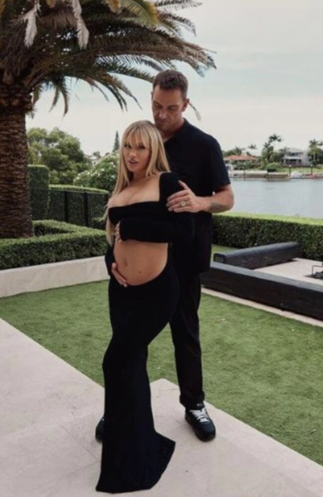 Tammy and Matt announced they were expecting earlier this month. Picture: Instagram/TammyHembrow