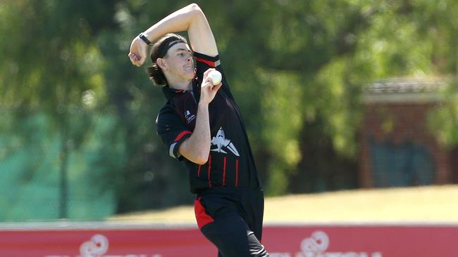 Cameron McClure in action for Essendon. Picture: Hamish Blair