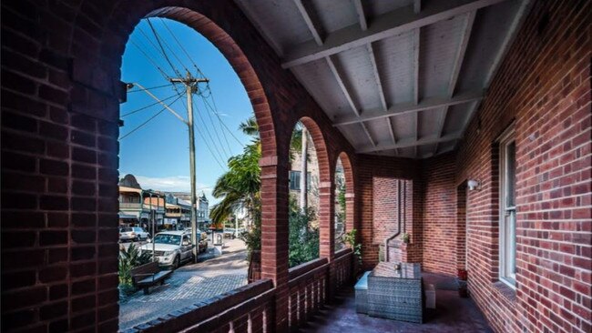 The old NAB bank at 96 Hyde Street, Bellingen.