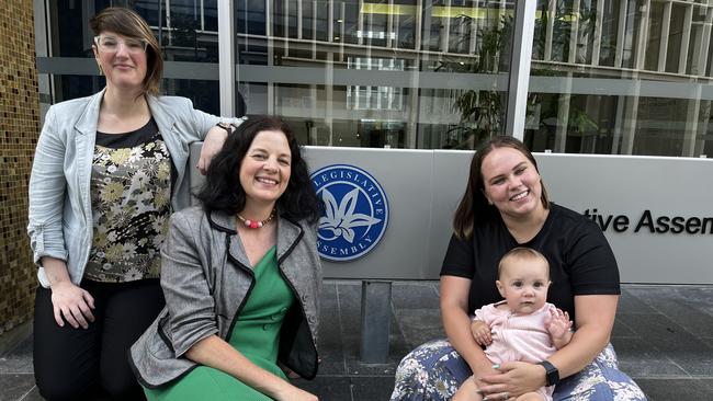 Midwives and mothers have campaigned for a new birthing centre in Canberra. Picture: Julia Kanapathippillai