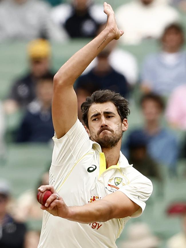 Starc is hopeful of being fit for the tour of India in February. Picture: Darrian Traynor – CA/Cricket Australia via Getty Images