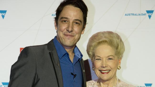 Susan Alberti with Samuel Johnson.