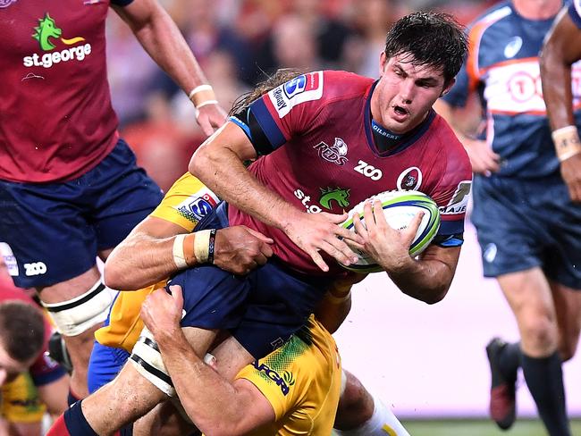 Young flanker Liam Wright will start at openside in place of Smith. Picture: Getty