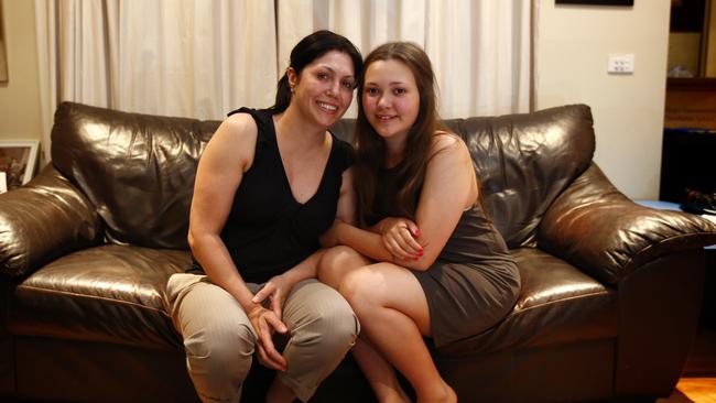 Roberta Williams with daughter Dhakota Williams.. Picture: Bradley Hunter