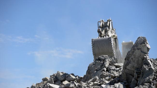 Mining at Pilbara Minerals’ Pilgangoora lithium operation. Picture: Carla Gottgens