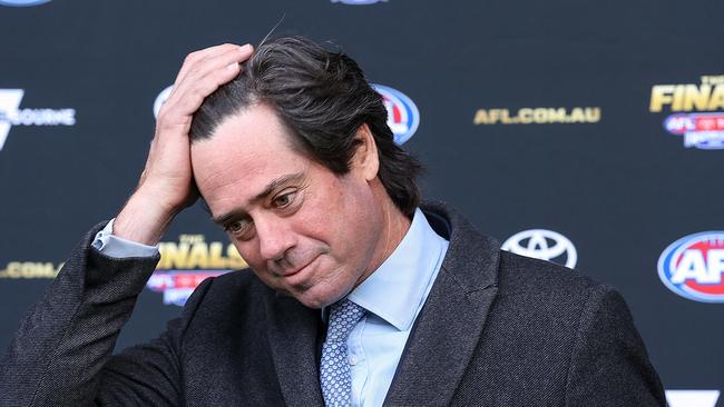 The investigation ordered by the AFL boss took eight months to come to a conclusion. Picture : NCA NewsWire / Ian Currie