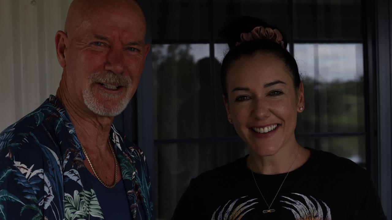 Madeleine Dyer with beloved Aussie actor Gary Sweet.