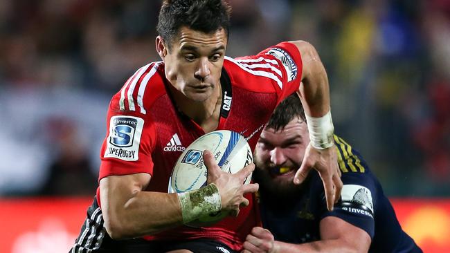 Dan Carter is looking sharper for the Crusaders.