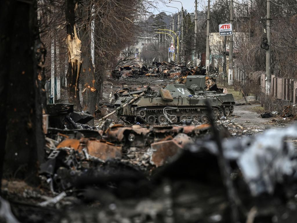 Putin’s war on Ukraine has unleashed “every evil” according to an Anglican leader. Picture: AFP