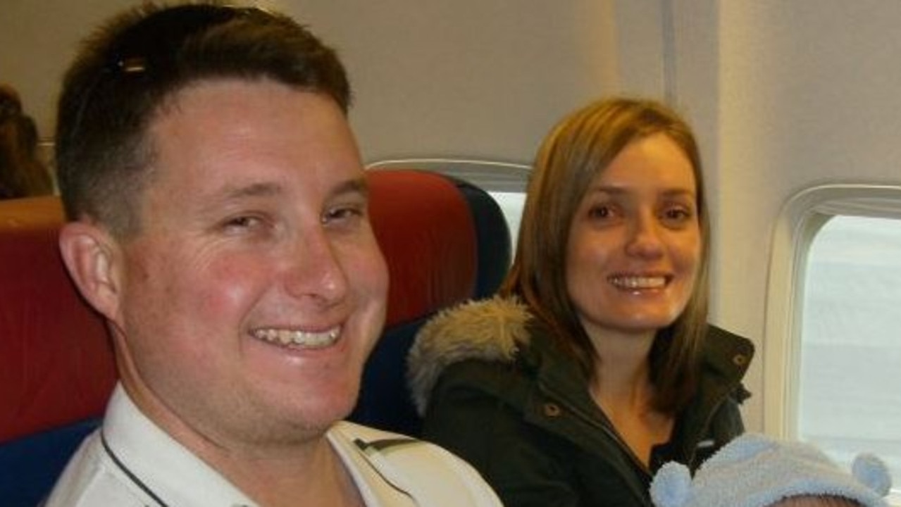 Senior Constable Brett Forte with wife and fellow police officer Susan Forte. Picture: Facebook