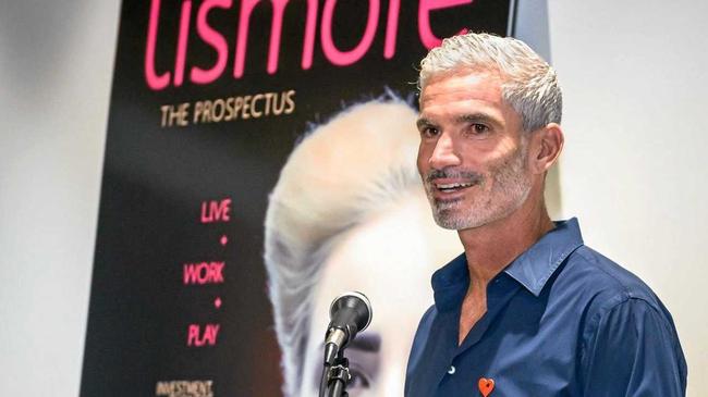 SBS sports analyst Craig Foster launched the new Lismore Prospectus.