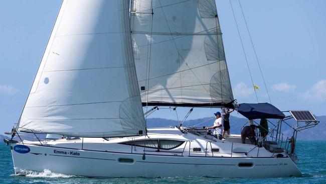 The Emma-Kate is currently in the lead in the Non-Spinnaker Division of the SeaLink Magnetic Island Race Week regatta. Picture: Andrea Francolini