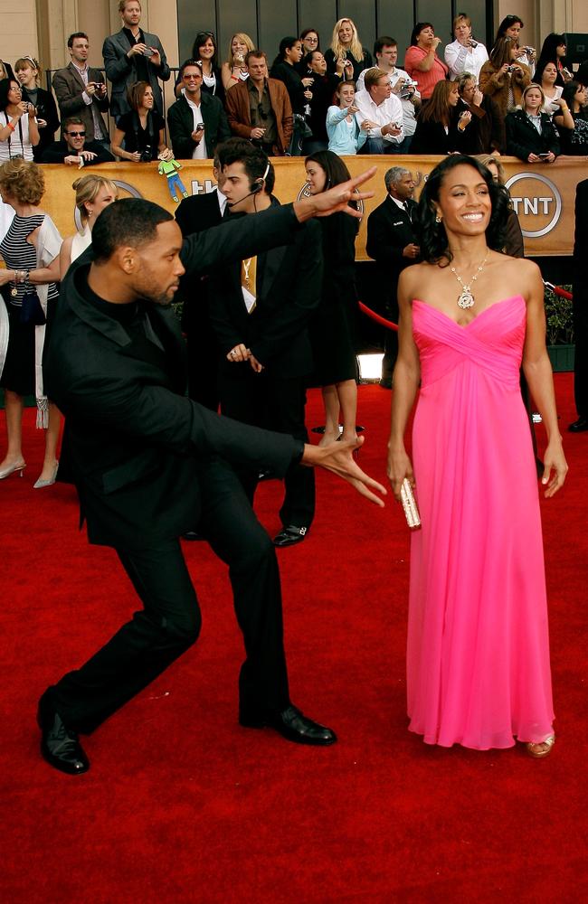 Jada says they have a “relaxed” dynamic in their relationship. Picture: Vince Bucci/Getty Images