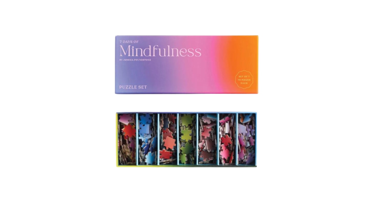 <h2><a href="https://go.skimresources.com?id=145349X1616029&amp;xs=1&amp;xcust=----&amp;url=https%3A%2F%2Fwww.booktopia.com.au%2F7-days-of-mindfulness-puzzle-set-galison%2Fbook%2F9780735377943.html%3Fsource%3Dpla%26gad_source%3D1%26gclid%3DCjwKCAiApuCrBhAuEiwA8VJ6Jo514m6mbNNYDedGcDxlWy-8ngJTYl2ppWyXyYOSwgZpoImXJU3dfBoCuDkQAvD_BwE" target="_blank" rel="noopener"><span>Galison, 7 Days of Mindfulness Puzzle Set, $36.50 from booktopia.com.au</span></a></h2><p><span>If your bestie is anything like me, getting stuck into a good puzzle is a surefire way to calm down after a busy day. This adorable set comes with seven individual mindfulness puzzles, each containing 70 pieces. They&rsquo;re sizeable enough to do while watching an episode of Gossip Girl, but not too complicated that they&rsquo;ll end up taking over the kitchen table for months on end.</span></p><p class="button-common"><a title="Mindfulness puzzle" href="https://go.skimresources.com?id=145349X1616029&amp;xs=1&amp;xcust=----&amp;url=https%3A%2F%2Fwww.booktopia.com.au%2F7-days-of-mindfulness-puzzle-set-galison%2Fbook%2F9780735377943.html%3Fsource%3Dpla%26gad_source%3D1%26gclid%3DCjwKCAiApuCrBhAuEiwA8VJ6Jo514m6mbNNYDedGcDxlWy-8ngJTYl2ppWyXyYOSwgZpoImXJU3dfBoCuDkQAvD_BwE" target="_blank" data-cta="Mindfulness puzzle" data-editable="true">Shop here</a></p>