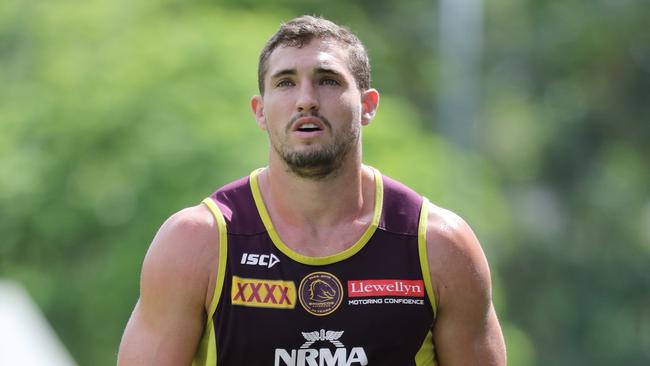 Corey Oates is coming off-contract at the Broncos. Picture: Peter Wallis