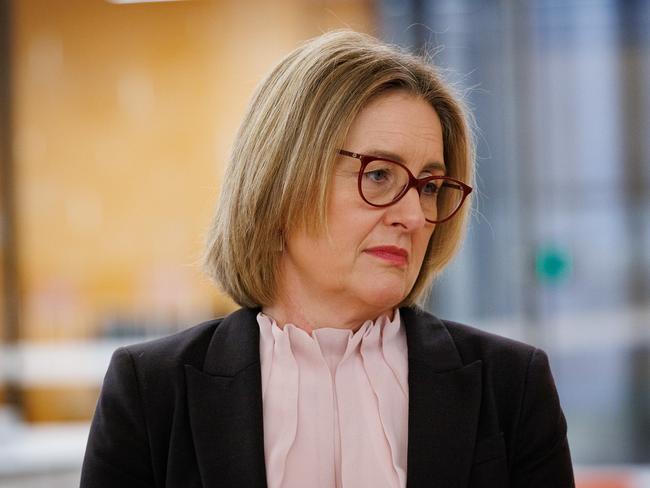 Premier Jacinta Allan had a fiery response to Justice Andrew Keogh’s ruling. Picture: Nadir Kinani