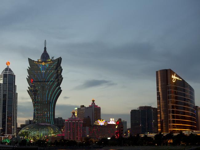 Popular .. the city of Macau in China. Picture: Brent Lewin/Bloomberg